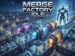 Mchezo Merge Factory Idle online