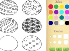 Mchezo Easter Eggs Coloring Book for Kids online