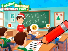 Mchezo Teacher Simulator Christmas Exam online