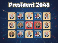 Mchezo President 2048 online