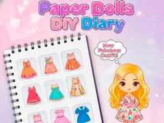 Mchezo Paper Dolls DIY Diary online