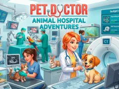 Mchezo Pet Doctor Animal Hospital Adventure online