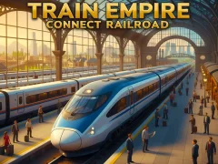 Mchezo Train Empire Connect Railroad online