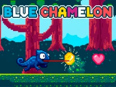 Mchezo Blue Chameleon online