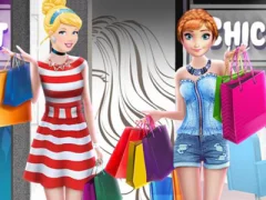 Mchezo Princesses Shopping Spree online