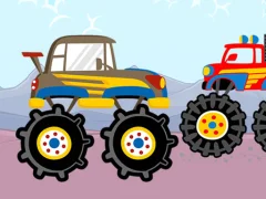 Mchezo Fun Monster Trucks Jigsaw online