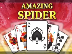 Mchezo Amazing Spider Solitaire online