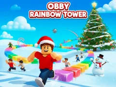 Mchezo Obby Rainbow Tower online