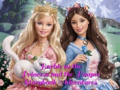 Mchezo Barbie as the Princess and the Pauper Storybook Adventures online