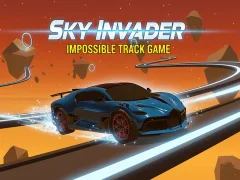 Mchezo Sky Invader Impossible Track Game online