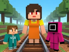 Mchezo Squid Game Craft Runner online
