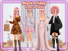 Mchezo Black Friday Dress Up Selfie online