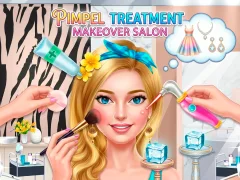 Mchezo Pimple Treatment Makeover Salon online