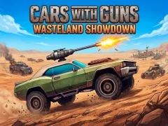 Mchezo Cars with Guns: Wasteland Showdown online