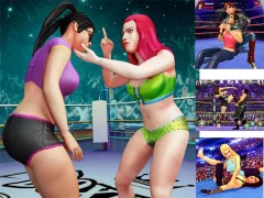 Mchezo Women Wrestling Fight Revolution Fighting online