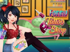 Mchezo Funny Tattoo Shop online