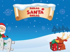 Mchezo Bhaag Santa Bhaag online