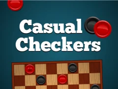 Mchezo Casual Checkers online