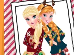 Mchezo Sisters Ugly Xmas Sweater online