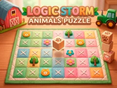 Mchezo Logic Storm: Animals Puzzle online
