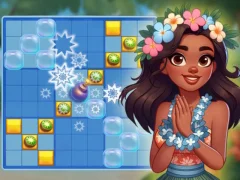 Mchezo Block Puzzle Tropical Story online