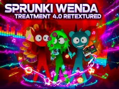 Mchezo Sprunki Wenda Treatment 4 Retextured online
