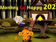 Mchezo Monkey Go Happy Stage 202 online