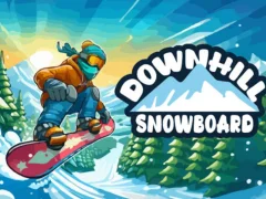 Mchezo Downhill Snowboard online