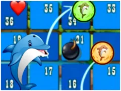 Mchezo Dolphin Dice Race online