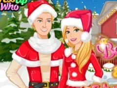 Mchezo Barbie and Ken Christmas online