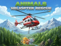 Mchezo Animals Helicopter Rescue online