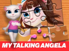 Mchezo My Talking Angela Jigsaw Puzzle online