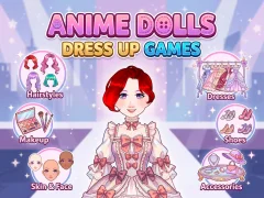 Mchezo Anime Dolls Dress Up Games online