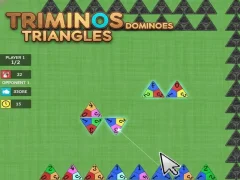 Mchezo Triminos Dominoes Triangles online