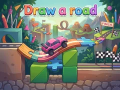 Mchezo Draw a road online