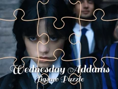Mchezo Wednesday Addams Jigsaw Puzzle online
