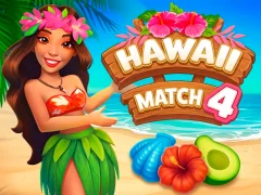 Mchezo Hawaii Match 4 online