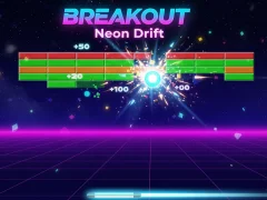 Mchezo Breakout Neon Drift online