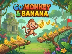 Mchezo Go monkey & Banana online