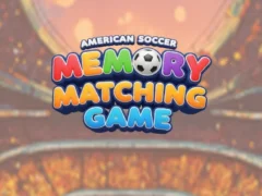 Mchezo American Soccer Memory Matching Game online