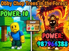 Mchezo Obby Chop Trees in the Forest online