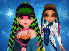 Mchezo Cyberpunk Hairstyle 2200 online