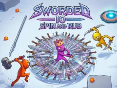 Mchezo Sworded io - Spin and Rub online
