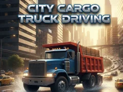 Mchezo City Cargo Truck Driving online