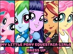 Mchezo My Little Pony Equestria Girls dress up online