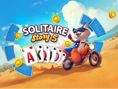 Mchezo Solitaire Story TriPeaks 5 online