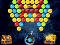 Mchezo Bubble Shooter Golden Chests online