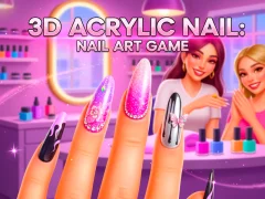 Mchezo 3D Acrylic Nail: Nail Art Game online