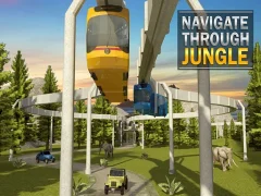Mchezo Elevated Train Driving Simulator Sky Tram Driver online