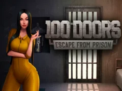 Mchezo 100 Doors Escape from Prison online